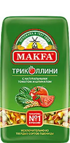 Макаронные изделия ТМ Макфа "Триколлини" свитки 450г