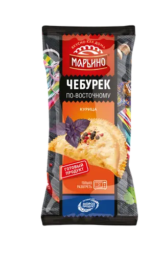 Чебурек жареный По-восточному с курицей 130г Марьино