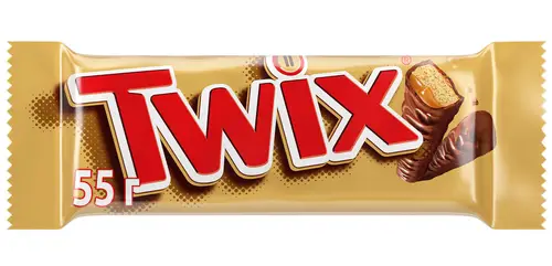 Печенье сахарное TWIX вес 55г Марс РОССИЯ