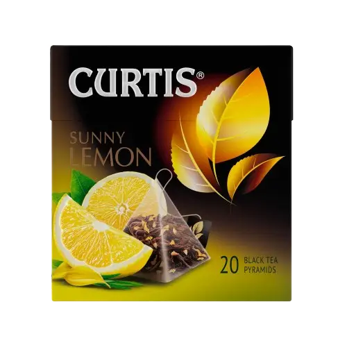 Чай черный Curtis Sunny Lemon 20пак1,7г