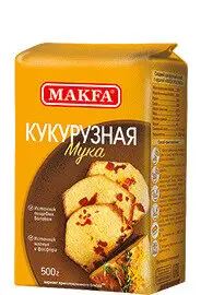 Мука кукурузная Макфа 0,5кг