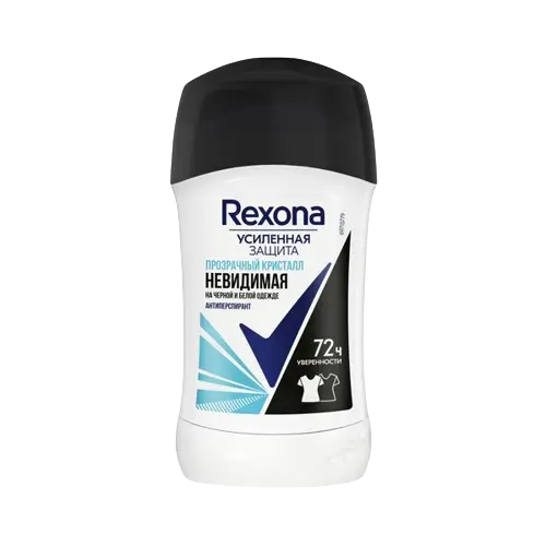 Антиперспирант-карандаш Rexona Прозрачный кристалл 40мл