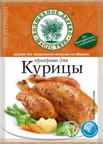 Приправа для курицы ВОЛШЕБНОЕ ДЕРЕВО Волшебное дерево вес 30 г РФ