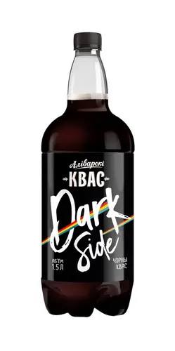 Квас Алiварскi чорны «Dark Side» 1,5 л ПЭТ