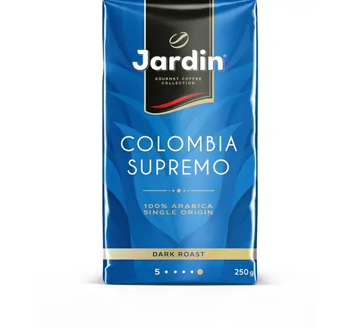 Кофе молотый Jardin Colombia Supremo в/с 250г