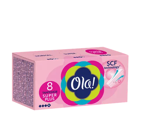 Тампоны жен.гигиен. OLA! Tampons Super Plus 8 шт. арт. 2230