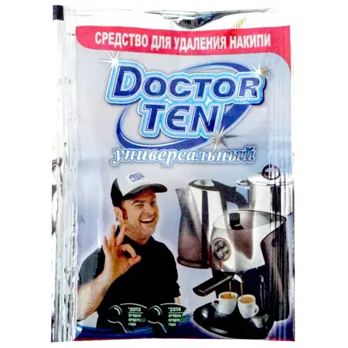 Средство для удаления накипи "Универсальный" Doctor Ten, П/э пакет вес 60г