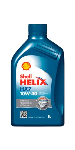 Масла Моторные автомобильные Helix HX7 10W-40 1L TM Shell_A246