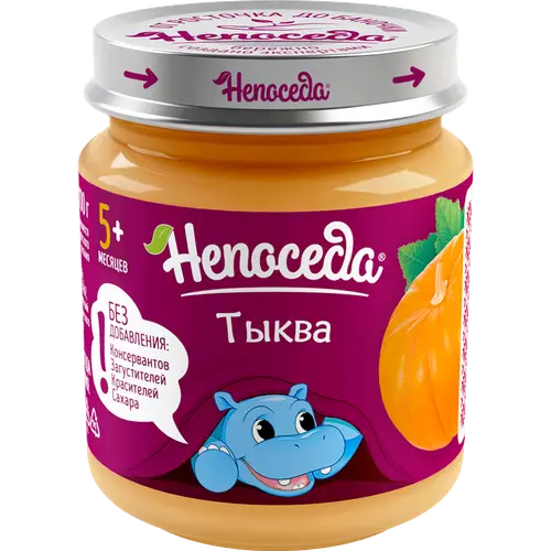 Пюре овощное «Непоседа» тыква, 95 г