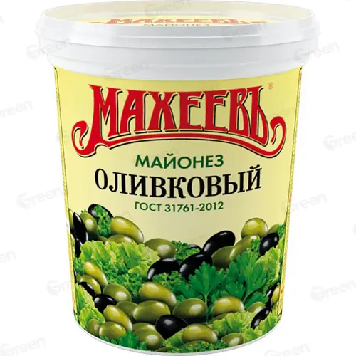 Майонез Махеевъ Оливковый среднекалор. жирн. 55,5% 