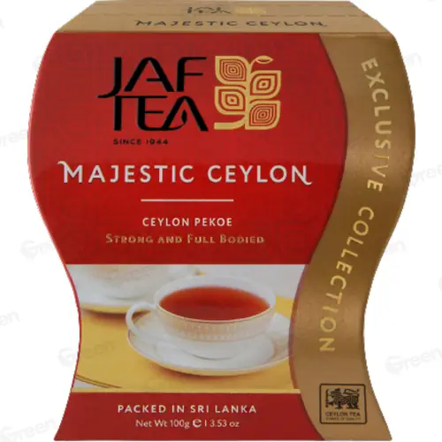 Чай цейлонский Jaf Tea Majestic черн. байховый 100г упак