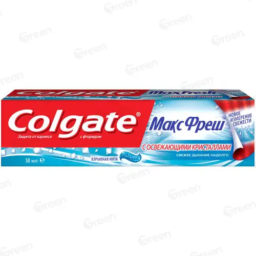 Зубная паста Colgate Max Fresh Cool Mint/ Макс Фреш Взрывная мята 