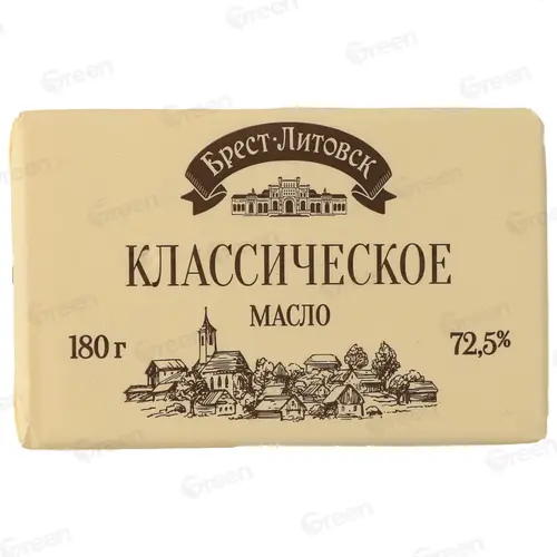 Масло сладко-сливочное Брест-Литовск несол. в/с 72,5% Савушкин продукт ОАО 