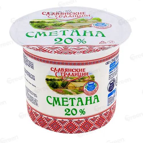 Сметана Славянские традиции 20% 