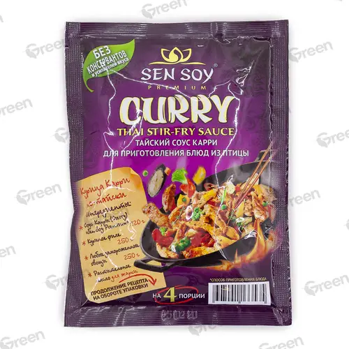 Соус Сэн Сой Премиум для приготовления Карри Curry