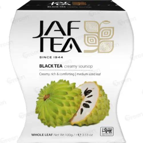 Чай черн. цейлон. байх. кр/л Jaf Tea Creamy Soursop с ар. фрукта соусап со слив. 