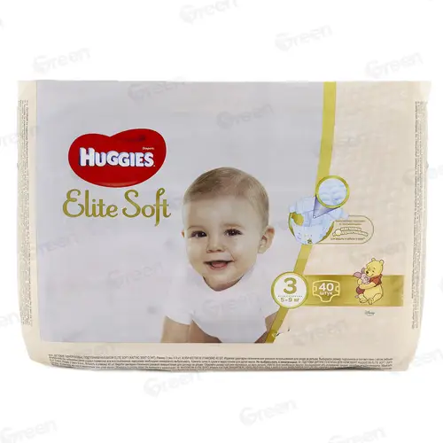 Подгузники детские одноразовые Huggies Elite Soft 3 Jumbo 5-9 кг