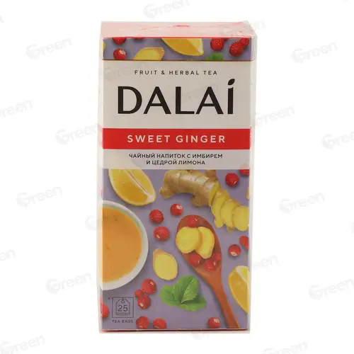 Напиток чайный Dalai Sweet ginger (Свит джинджер)