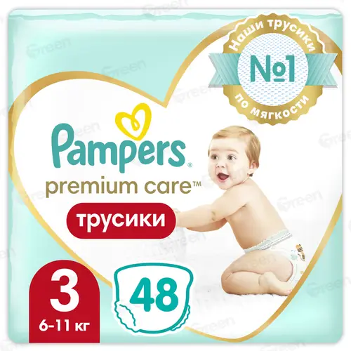 Подгузники-трусики Pampers PremiumCare Pants