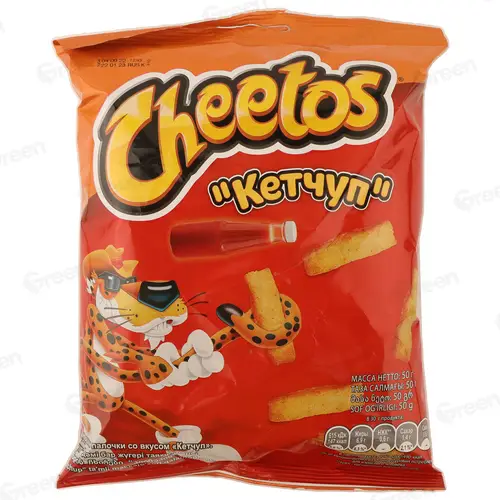 Кукурузные палочки ТМ Cheetos со вкусом Кетчуп  