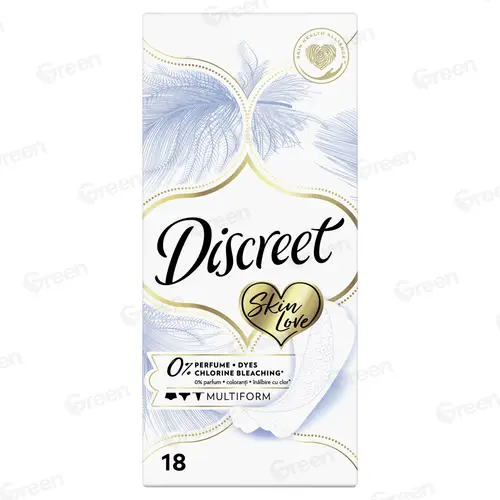 Прокладки жен гигиенич на каждый день Discreet Skin Love Multiform