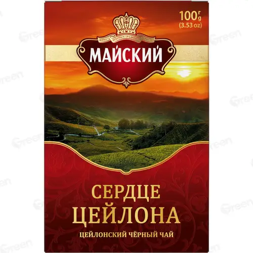 Чай черный байх цейлон Майский Сердце Цейлона