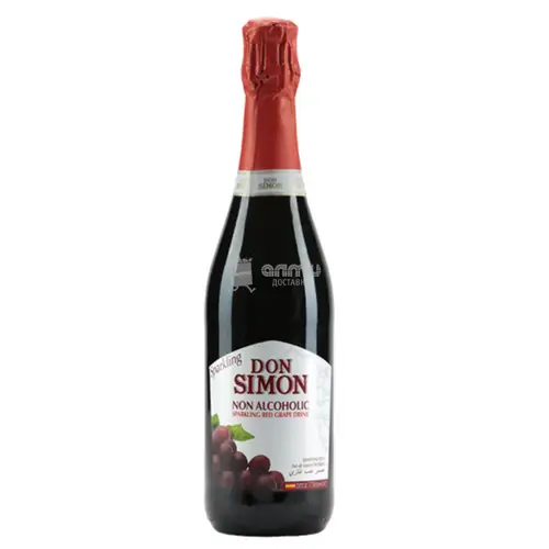 Сок из красного винограда газированный Don Simon Sparkling Grape Juice, 0,75л