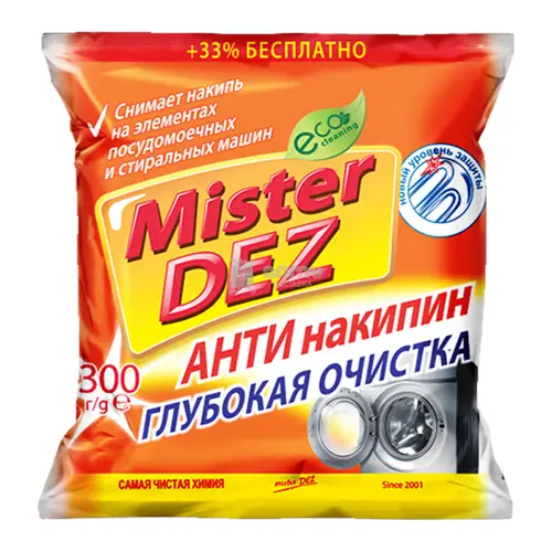 Антинакипин Mister Dez глубокая очистка, 300г