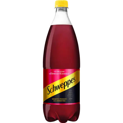 Напиток газированный «Schweppes» пряная клюква, 1 л