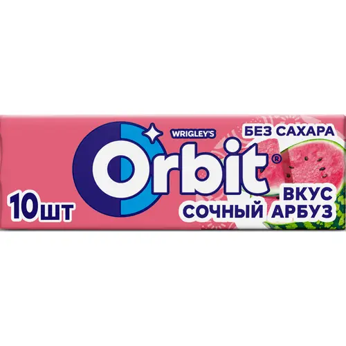 Жевательная резинка «Orbit» арбуз, 13.6 г