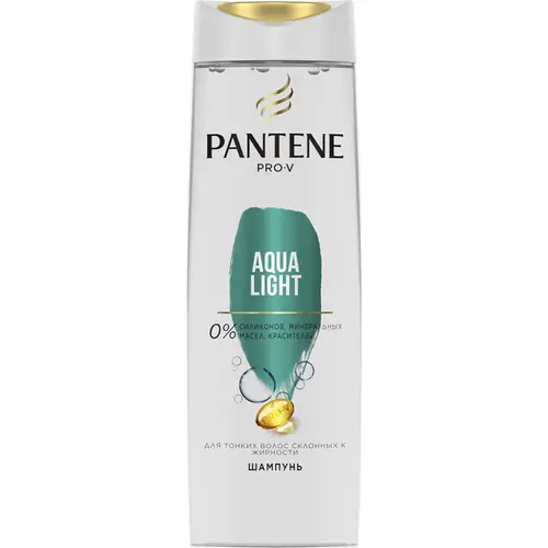 Шампунь для волос «Pantene» Aqua light, 400 мл