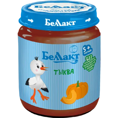 Пюре овощное «Беллакт» тыква, 100 г