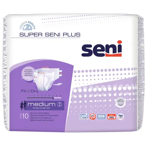 Подгузники «Seni» super plus, 10 шт