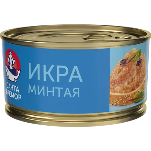 Икра минтая «Санта Бремор» Люкс, 130 г