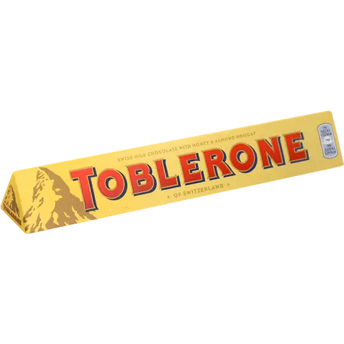 Шоколад «Toblerone» молочный, с медово-миндальной нугой, 10 %, 100 г