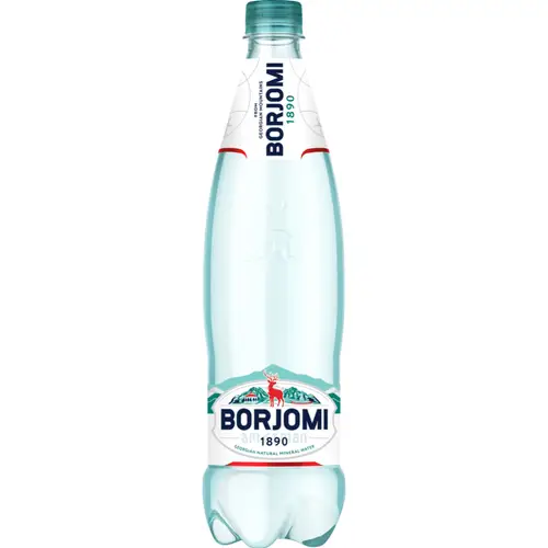 Вода минеральная «Borjomi» газированная, 0.75 л