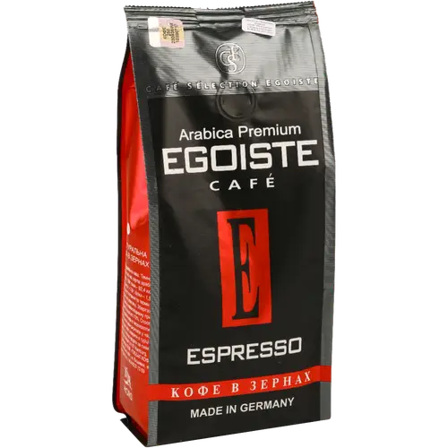 Кофе в зернах «Egoiste» Espresso, 250 г