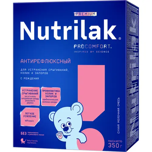 Смесь молочная сухая «Nutrilak» Premium, антирефлюксная 350 г