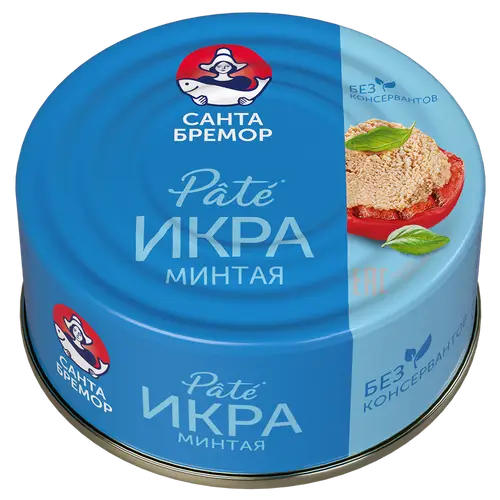 Икра минтая «Санта Бремор» Pate, 90 г