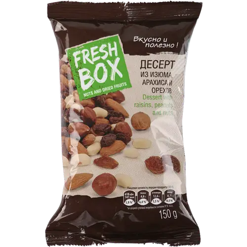 Смесь орехов и сухофруктов «Fresh Box» 150 г