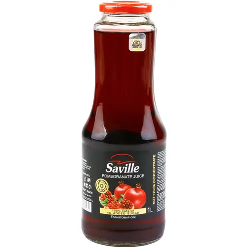 Сок «Saville» гранатовый, 1 л