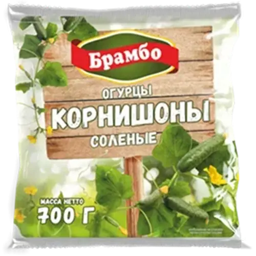 Корнишоны соленые «Брамбо» 700 г