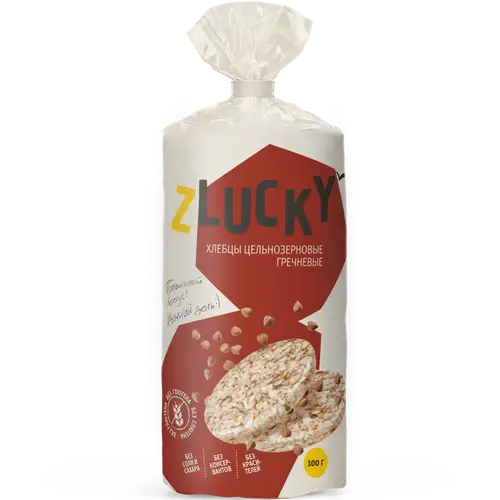 Хлебцы «Z Lucky» гречневые из цельного зерна, 100 г