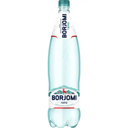 Вода минеральная «Borjomi» газированная, 1.25 л