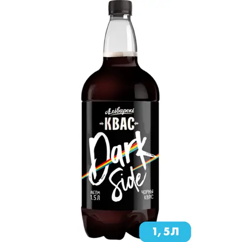 Квас «Аліварскі» Dark Side, 1.5 л