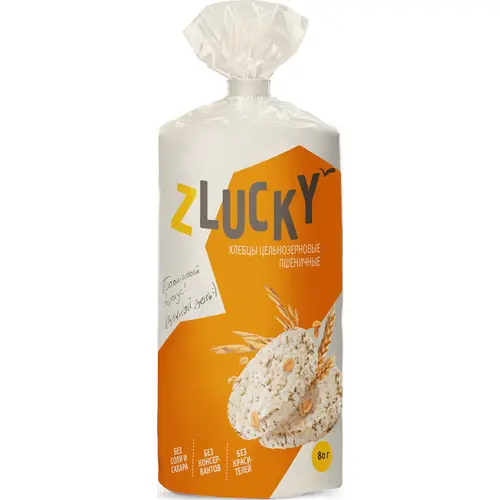 Хлебцы «Z Lucky» пшеничные, 80 г