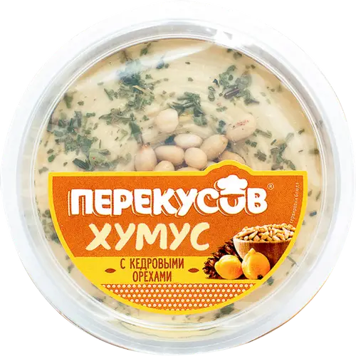 Хумус  «Перекусовъ» с кедровыми орехами, 150 г