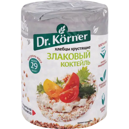 Хлебцы «Dr.Korner» злаковый коктейль, 90 г