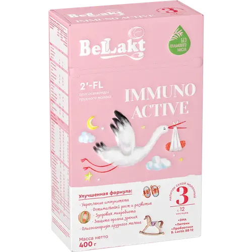 Напиток молочный сухой «Bellakt» Immuno Active 3, 400 г