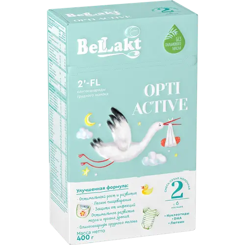 Смесь молочная сухая «Bellakt» Opti Active 2, 400 г